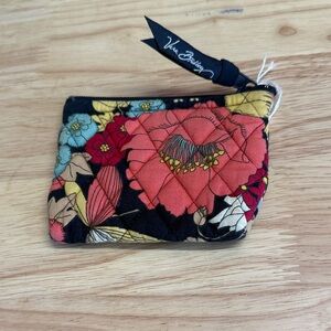 Vera Bradley Multicolor Floral Quilted Wristlet
